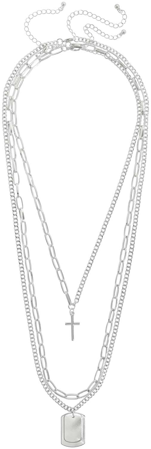 Ketten-Set - Silver Cross Ketten-Set - Silver Cross