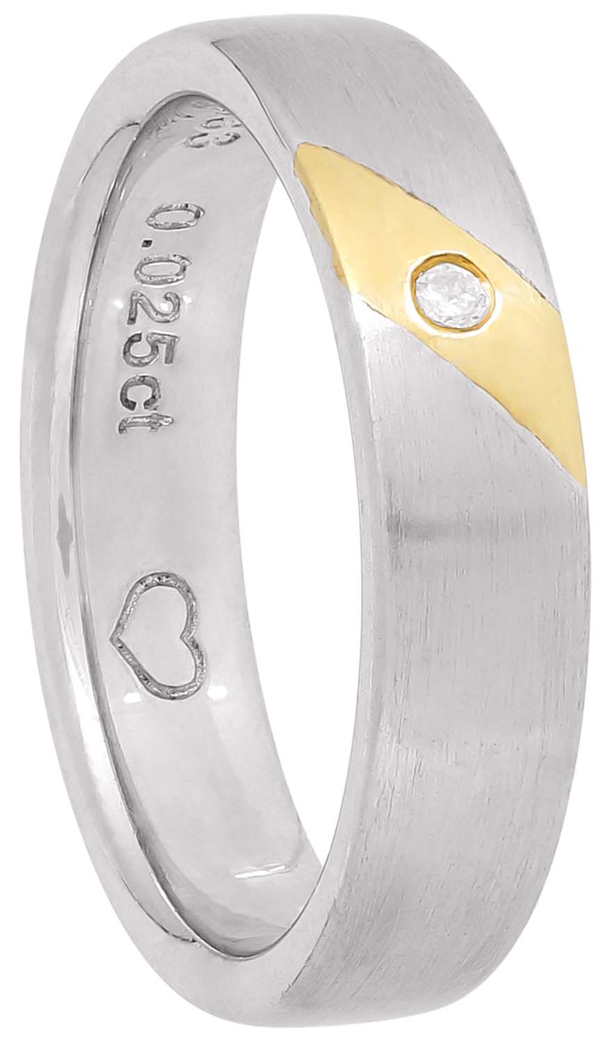 Herren Ring - Simple Diamond 21