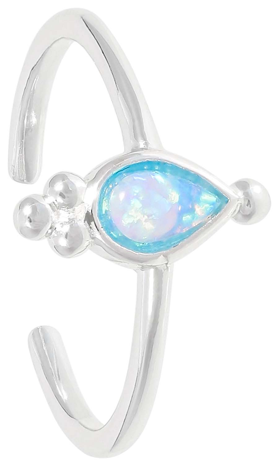 Zehenring - Blue Opal