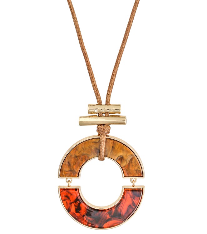 massa inval pion Statement ketting - Natural Style online bij BIJOU BRIGITTE