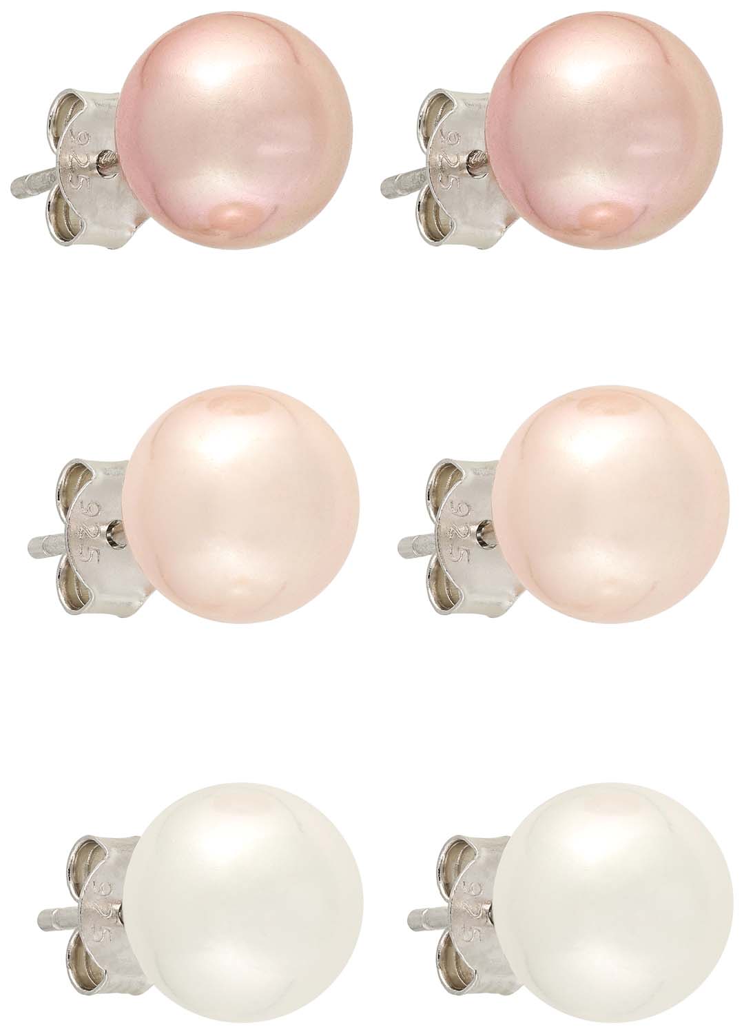 Set de pendientes - Rosa Pearl