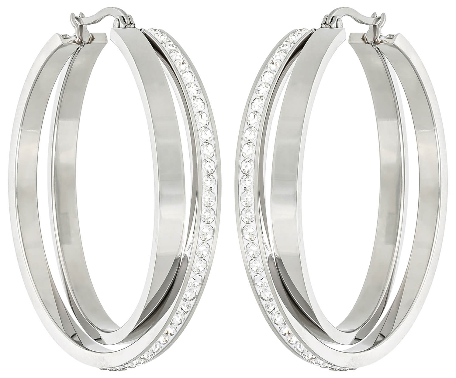 Pendientes de acero inoxidable - Lucky Bling