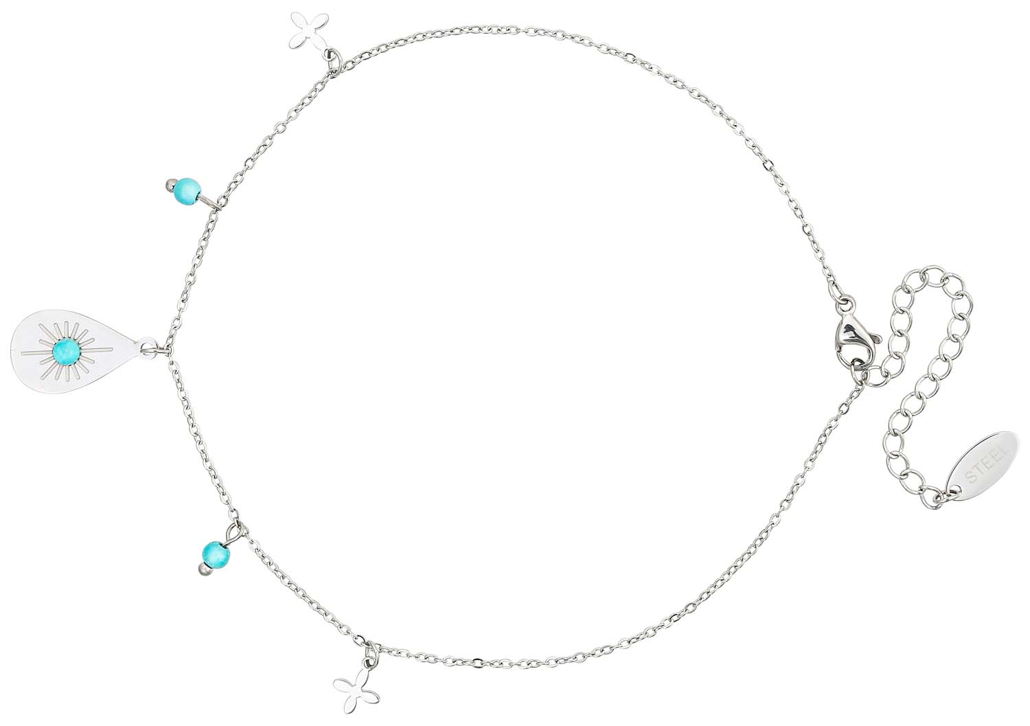 Enkelbandje - Silver Pendant Enkelbandje - Silver Pendant