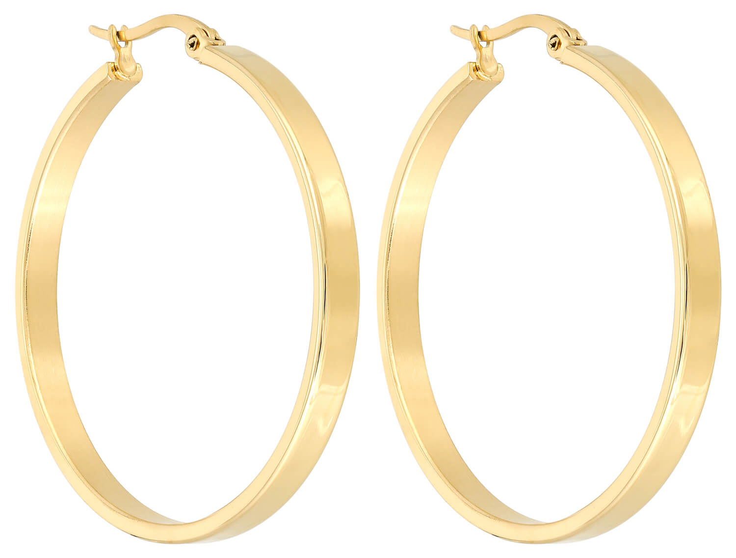 Ohrringe, Hoop, Gold, Schmuck, Creolen