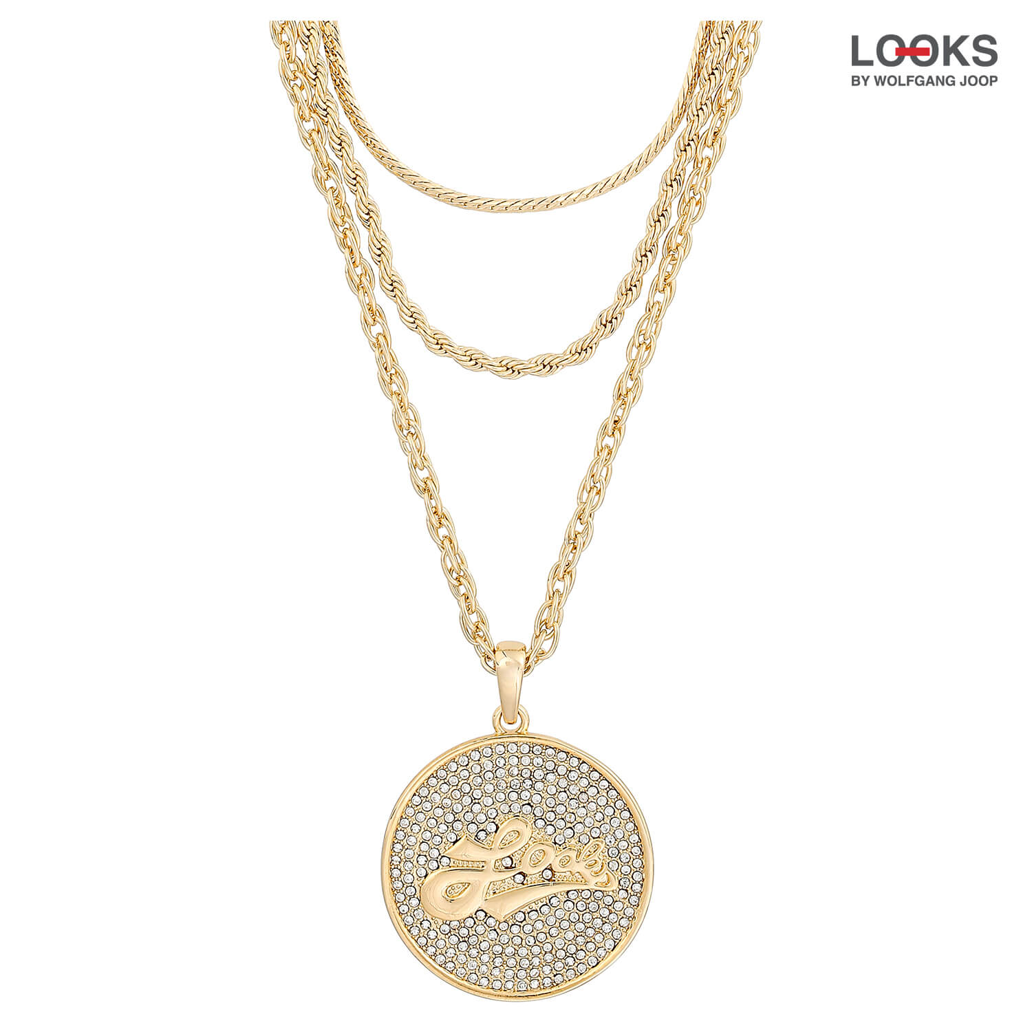 Layering ketting - Sparkling Circle