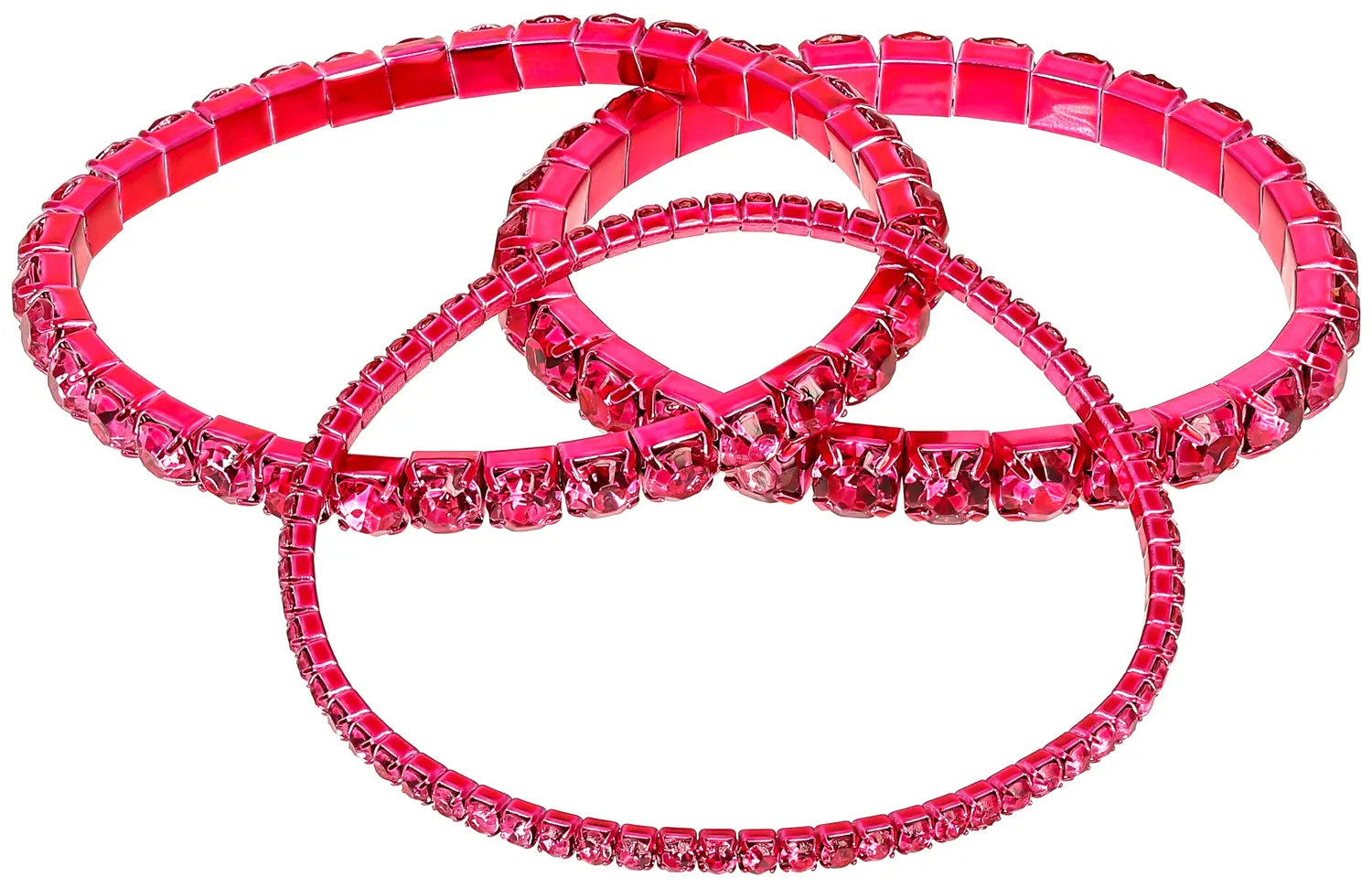 Ensemble de bracelets - Sparkling Fuchsia