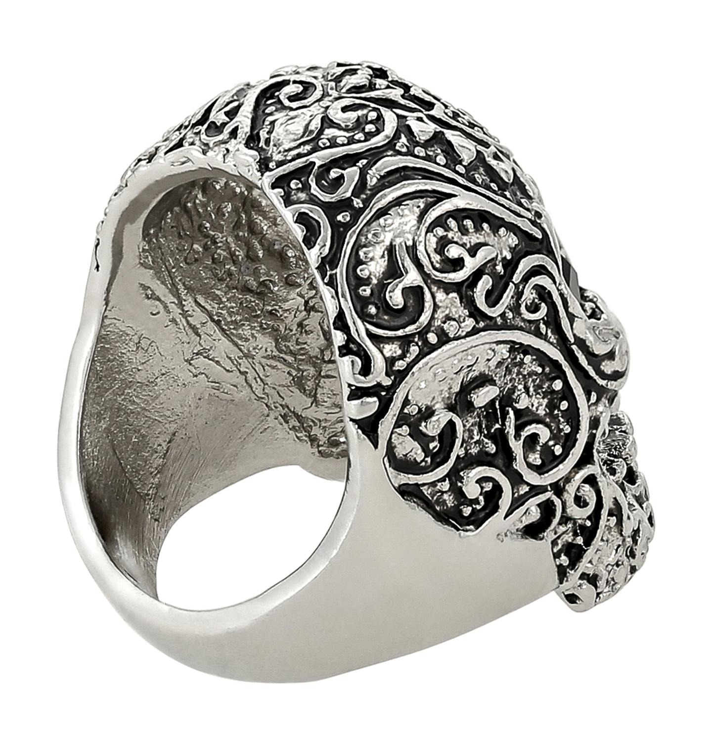 Bague Homme - Black Skull