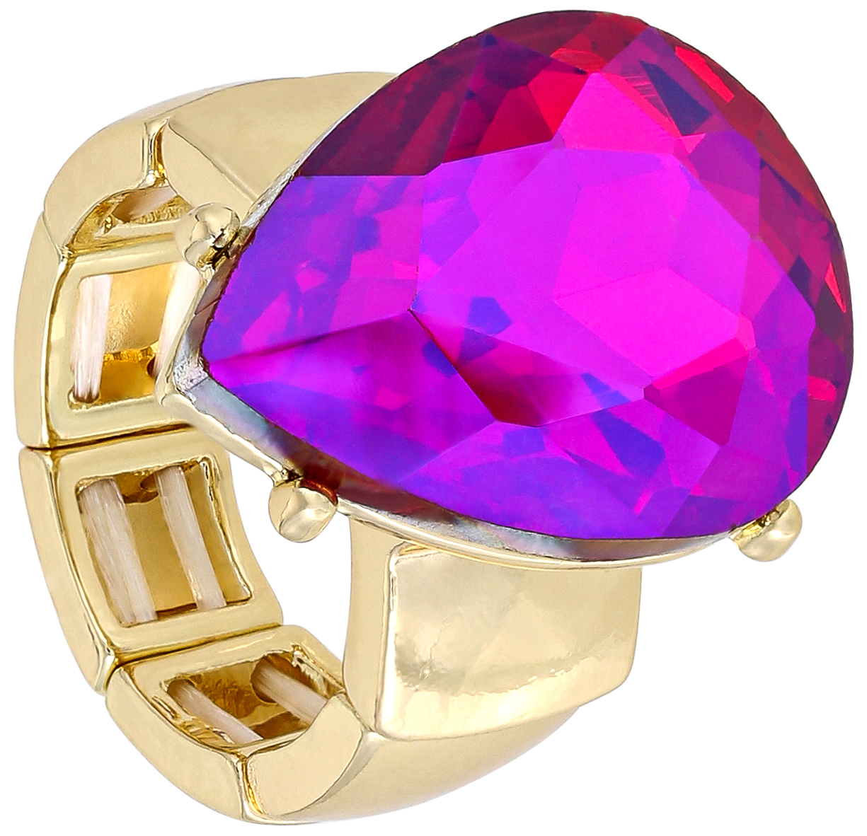 Bague - Fuchsia Drop