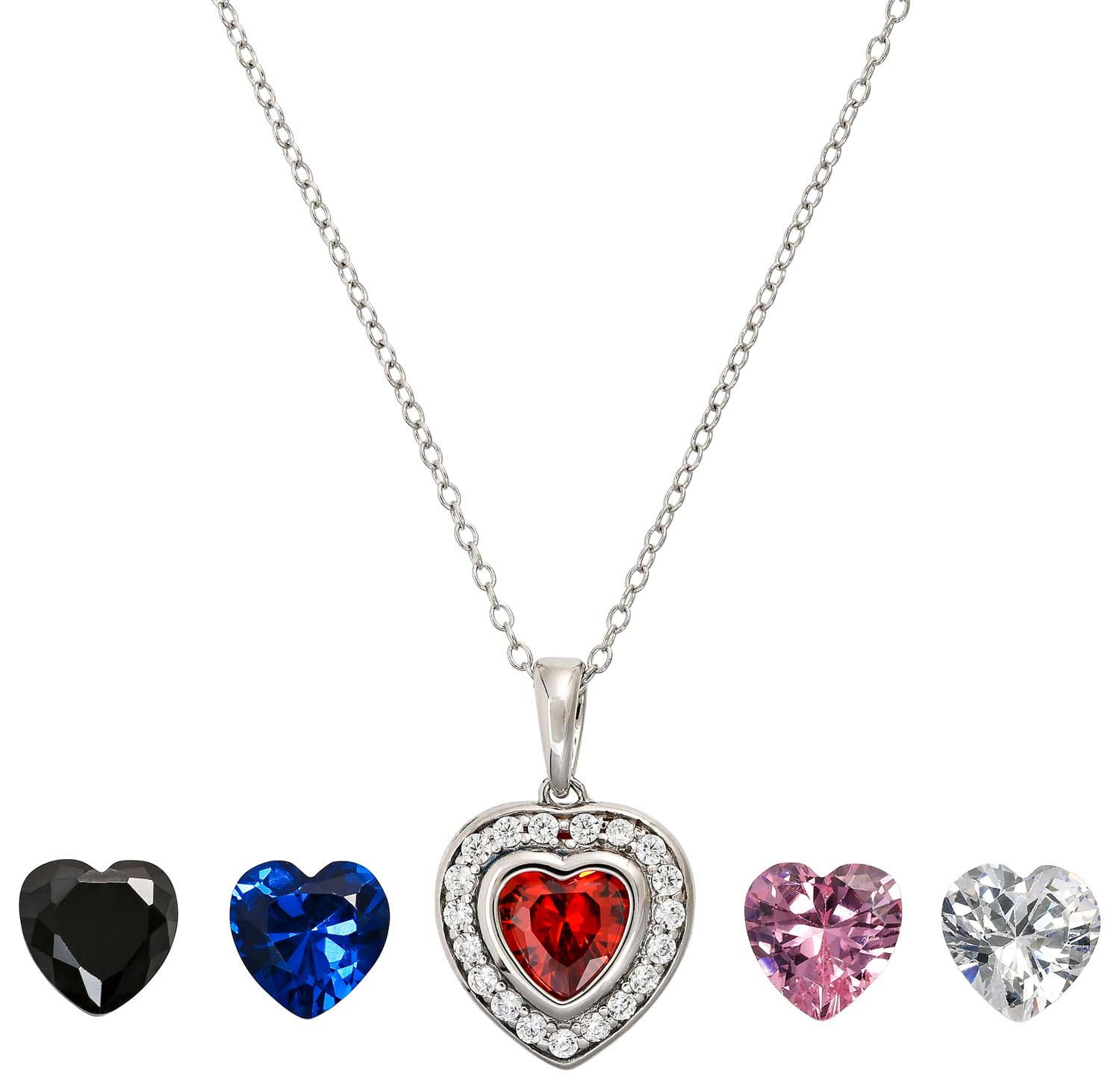 Ketting - Multiple Heart