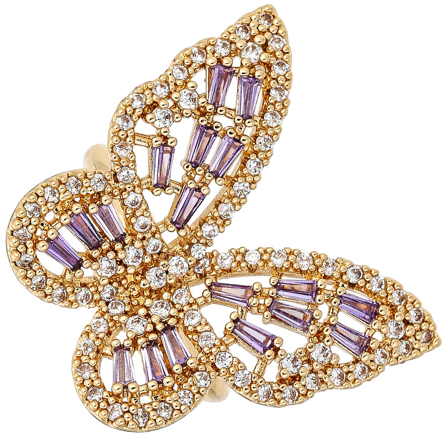 Ring - Glitter Butterfly Ring - Glitter Butterfly