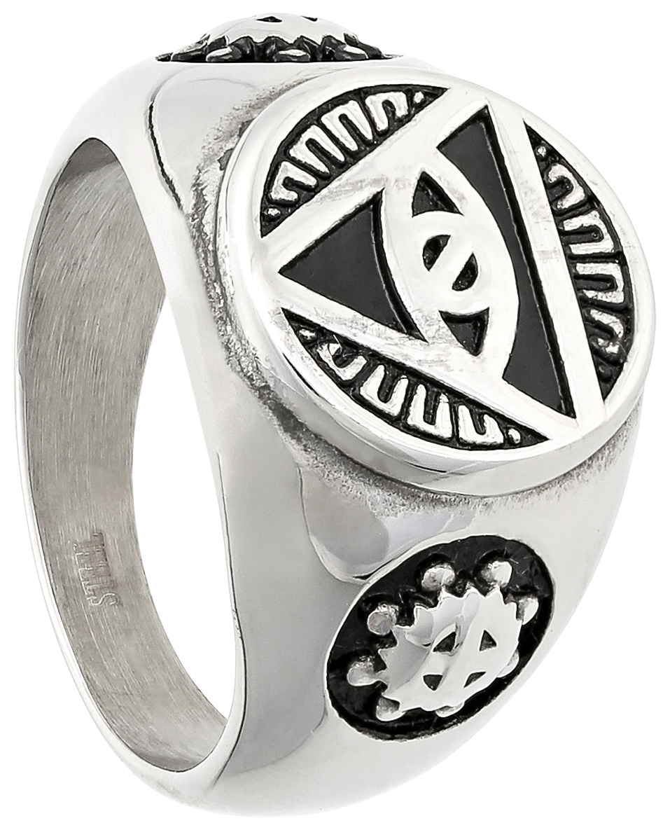 Anillo para hombre - Triangle Eye