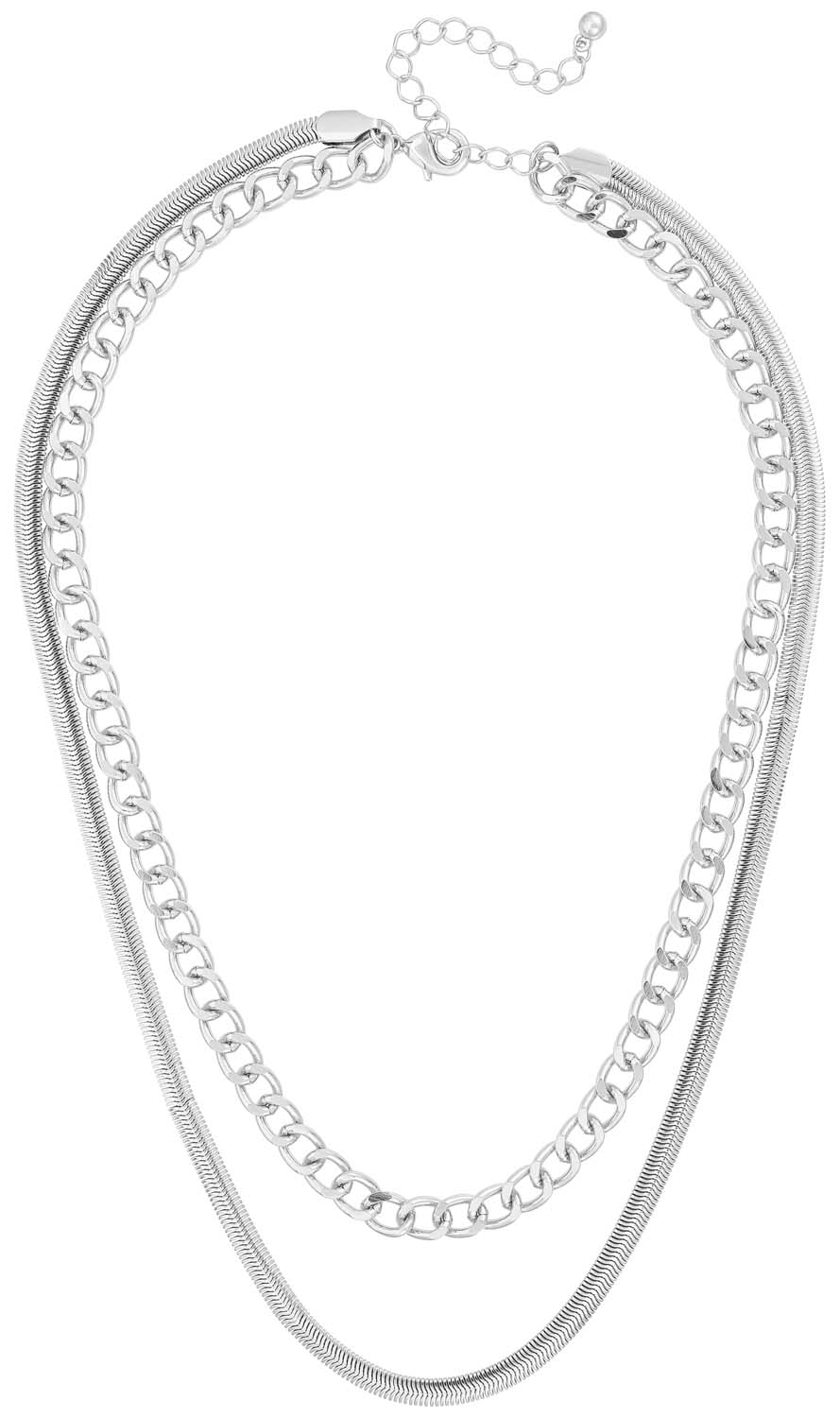 Layering Kette - Silver Elegance