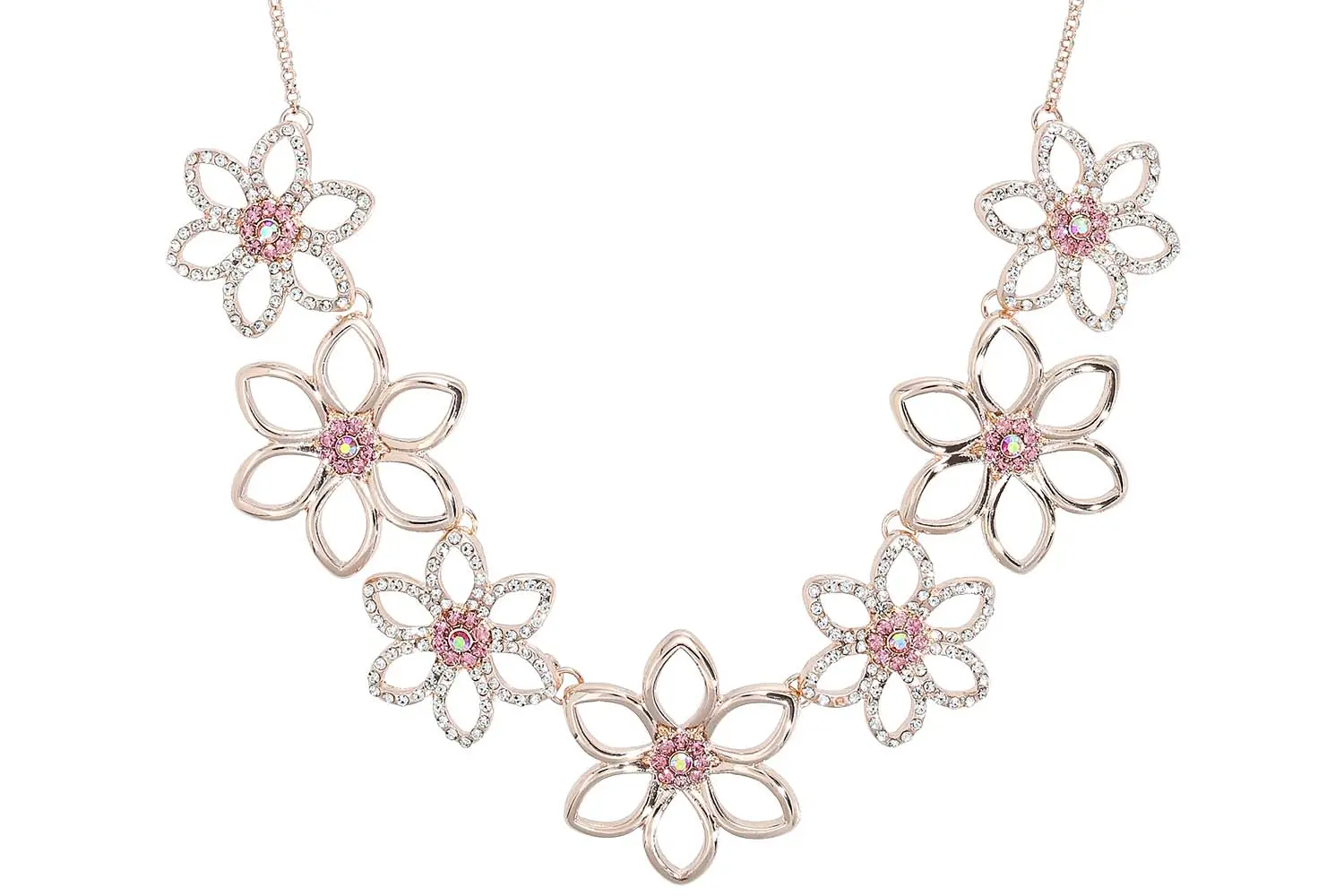 Collier - Rosy Bloom