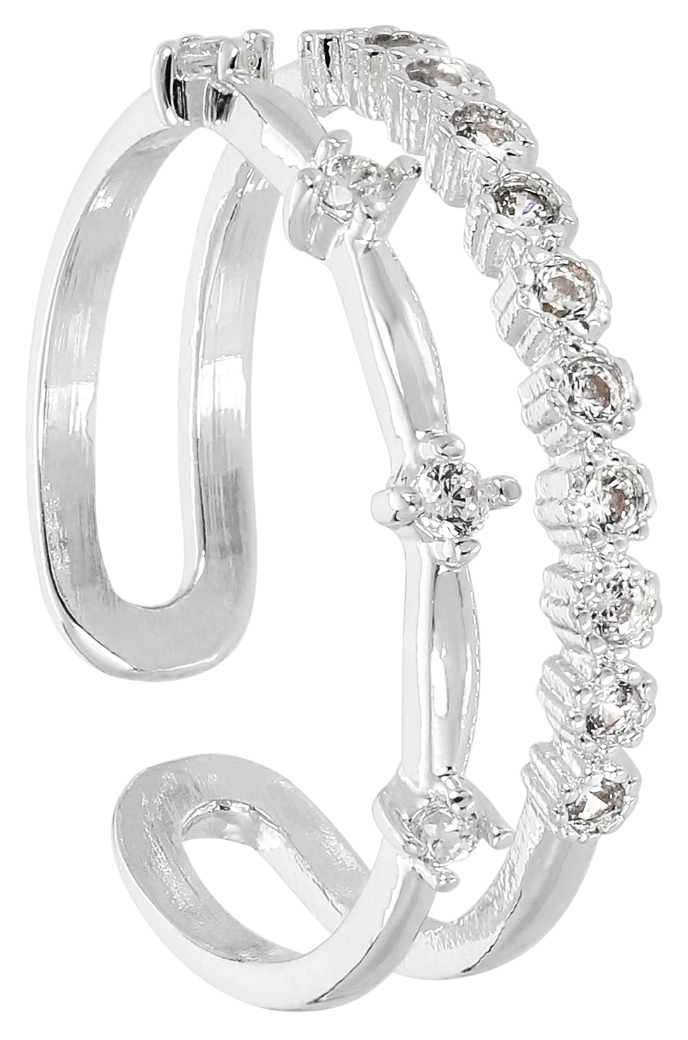 Bague - Silver Rhinestones Bague - Silver Rhinestones