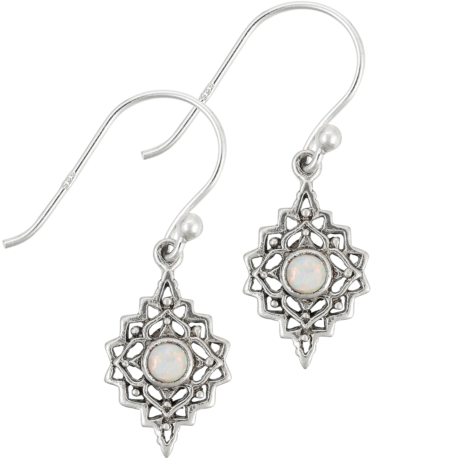Boucles d’oreilles - Silver Opal Boucles d’oreilles - Silver Opal