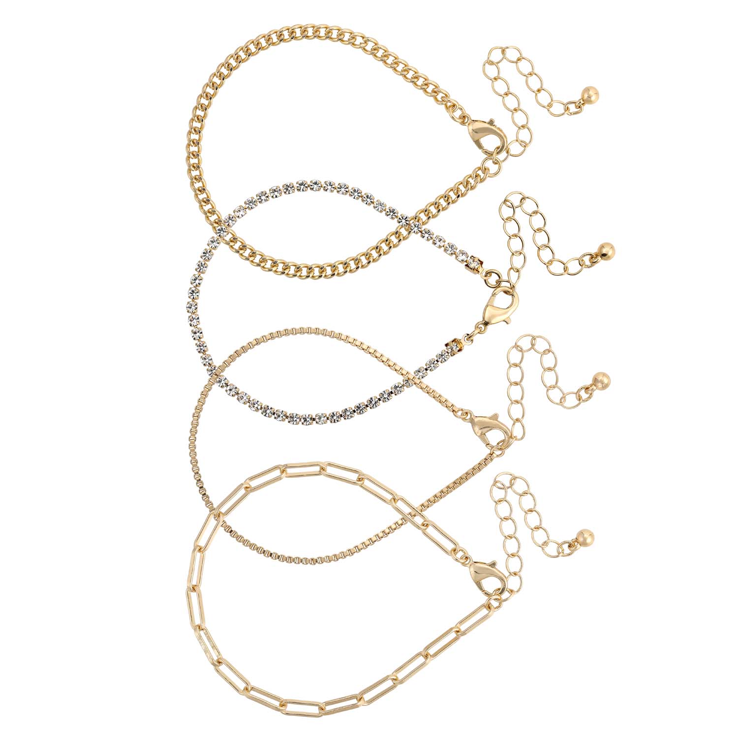 Set di braccialetti - Golden Classic
