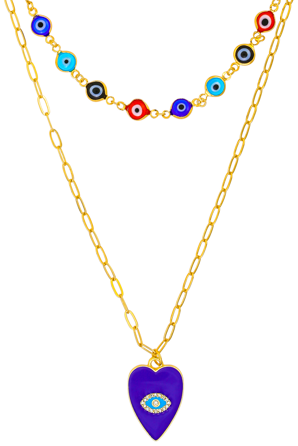 Collana stratificata - Mystic Nazar
