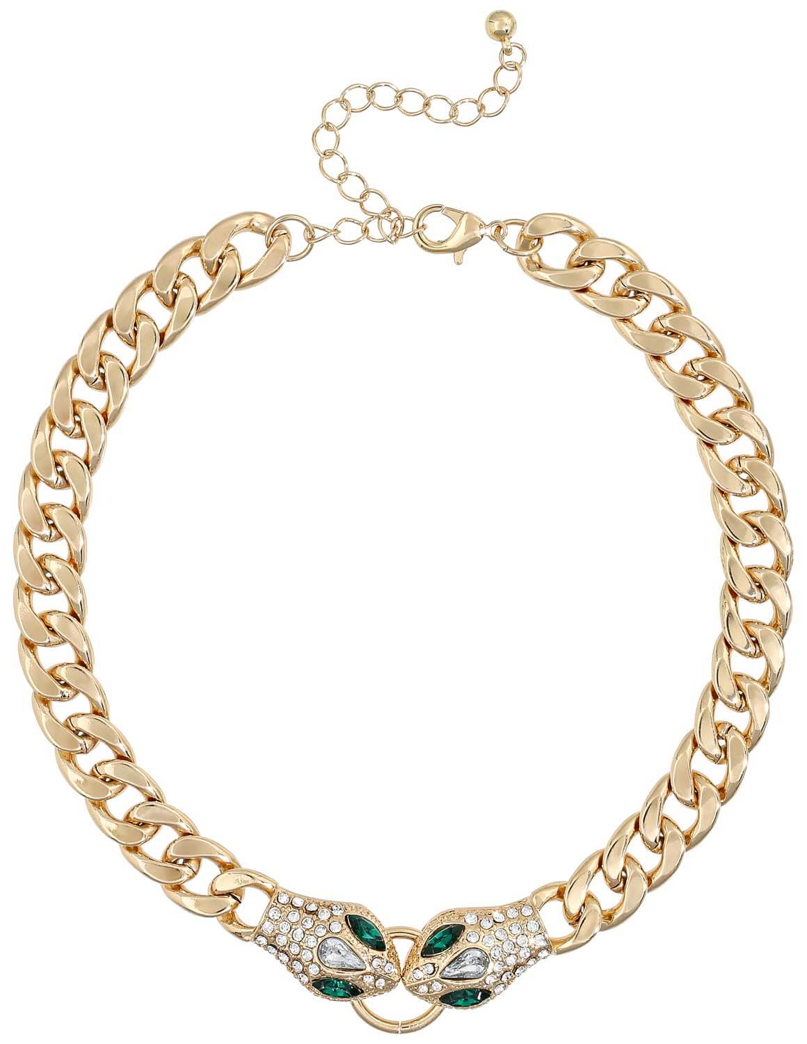 Collier ras du cou - Golden Snake