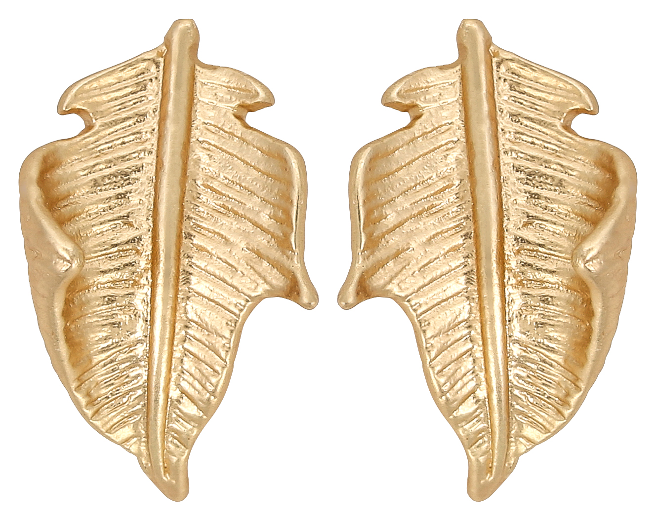 Boucles d'oreilles - Folding Leaf