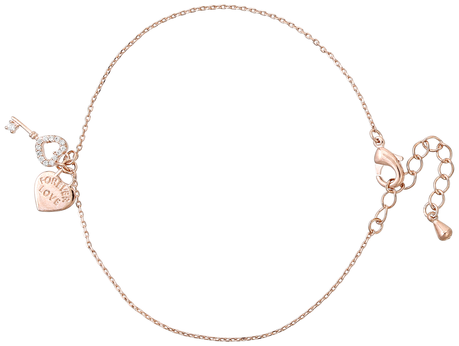 Armband mit Anhänger - Forever Love Armband mit Anhänger - Forever Love