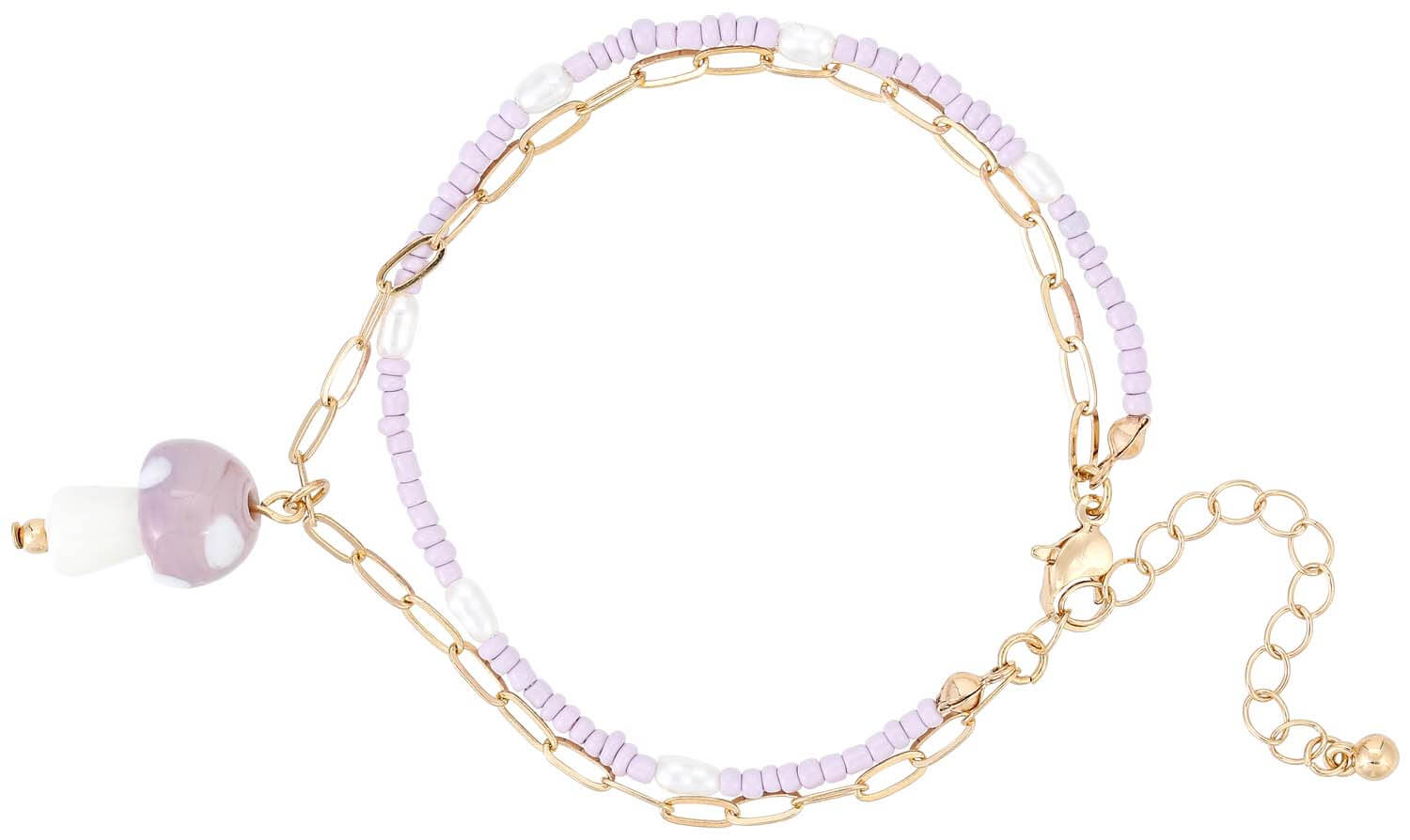 Armband - Lilac Mushroom