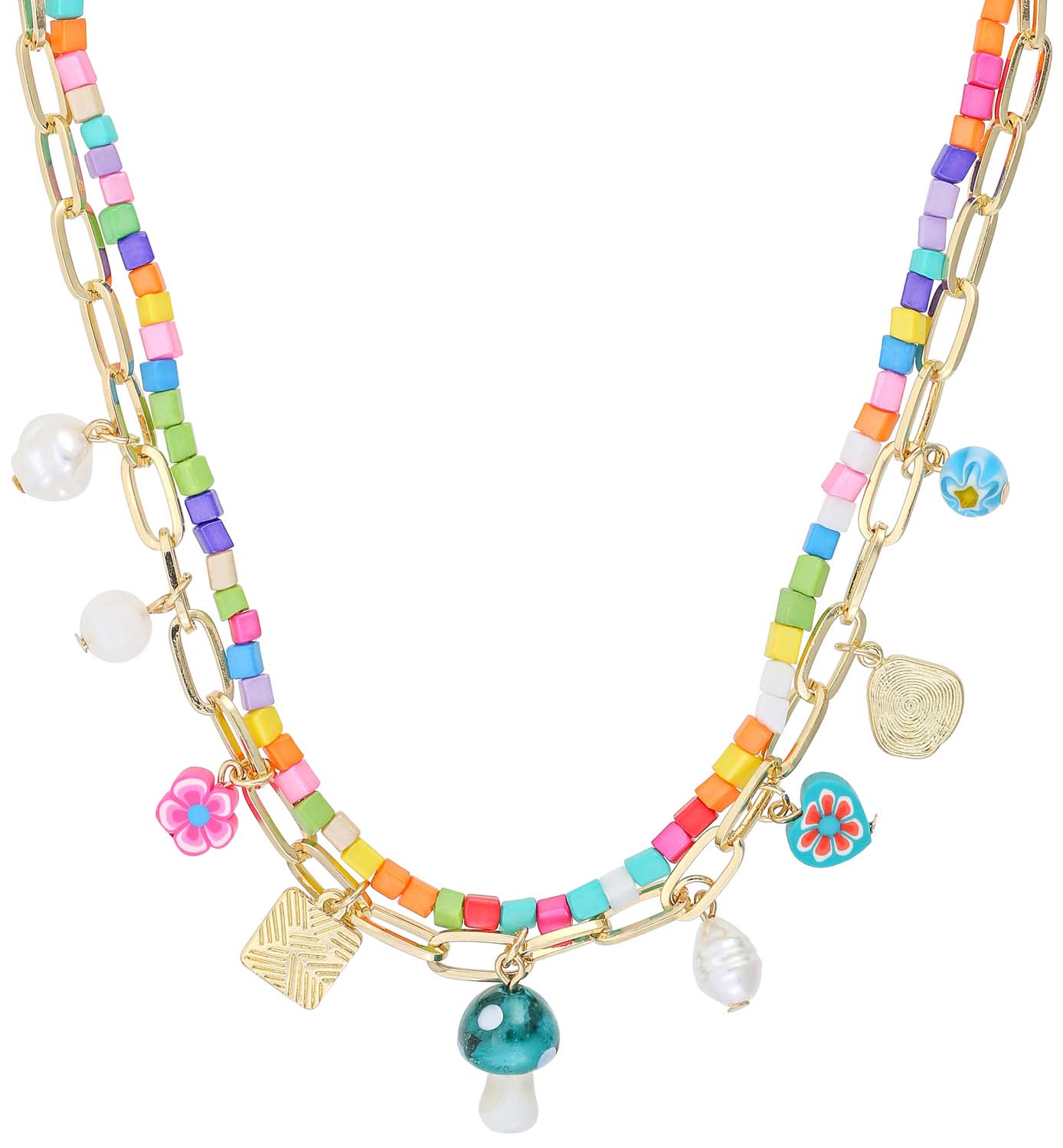 Kette - Colourful Charms