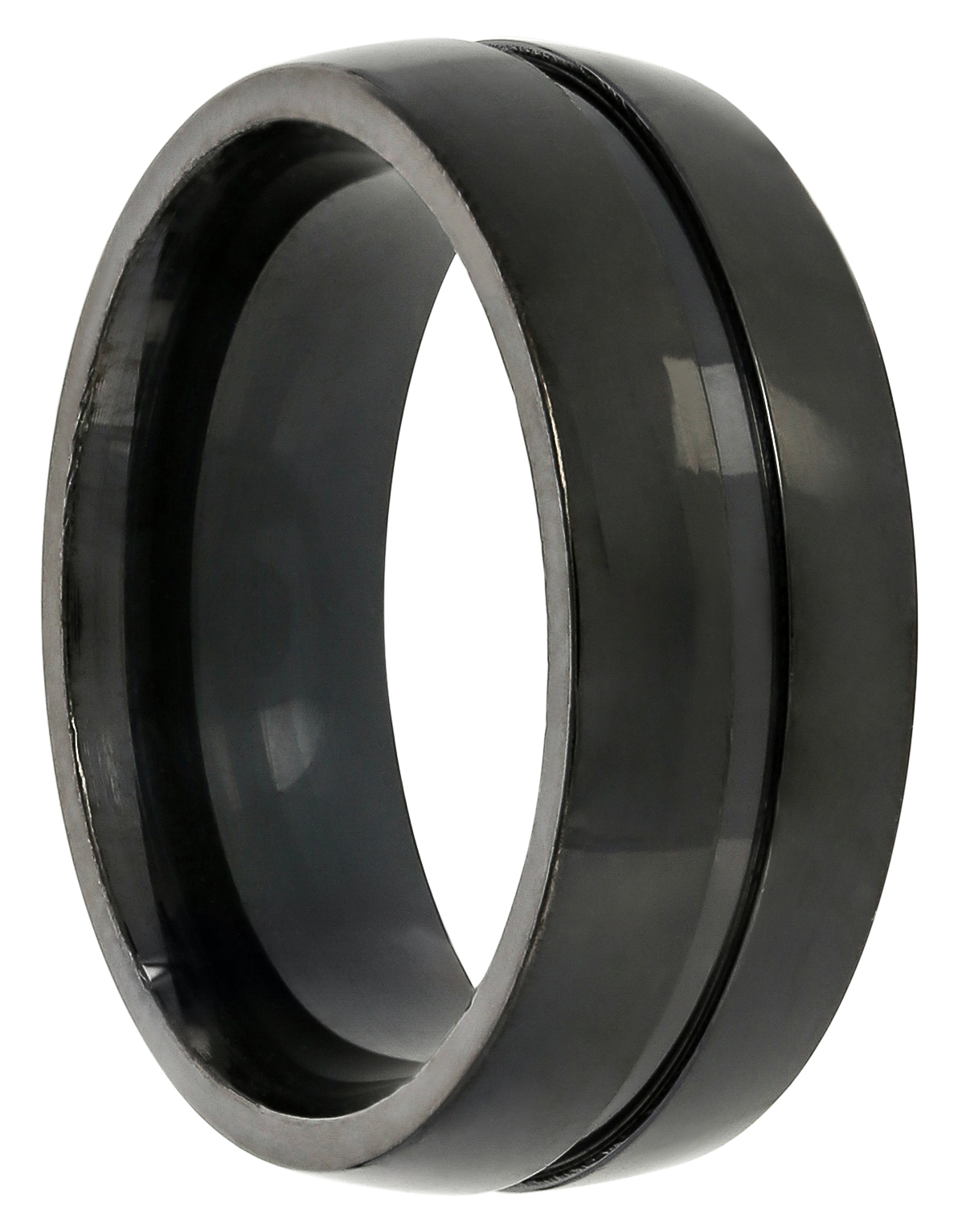 Bague Homme - Black Steel