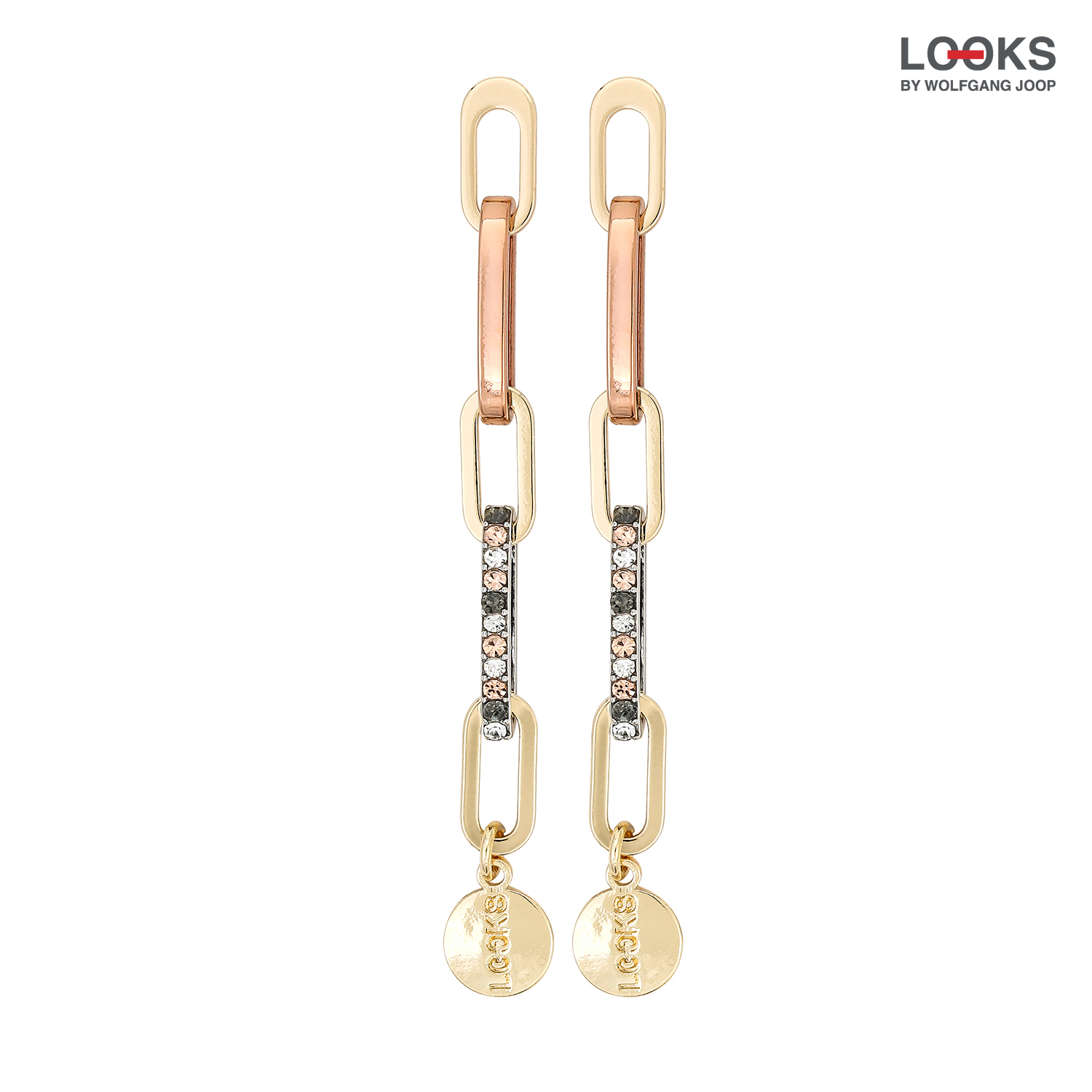 Boucles d'oreilles - Sparkling Tricolor