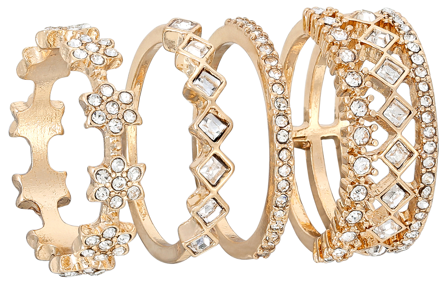 Set di anelli - Shining Elegance