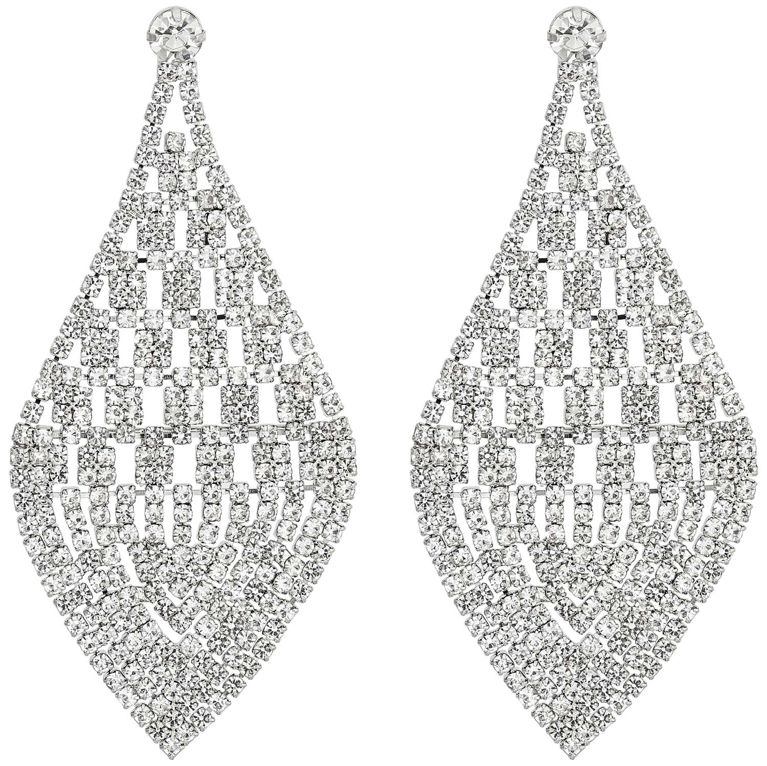 Boucles d'oreilles - Silver Elegance