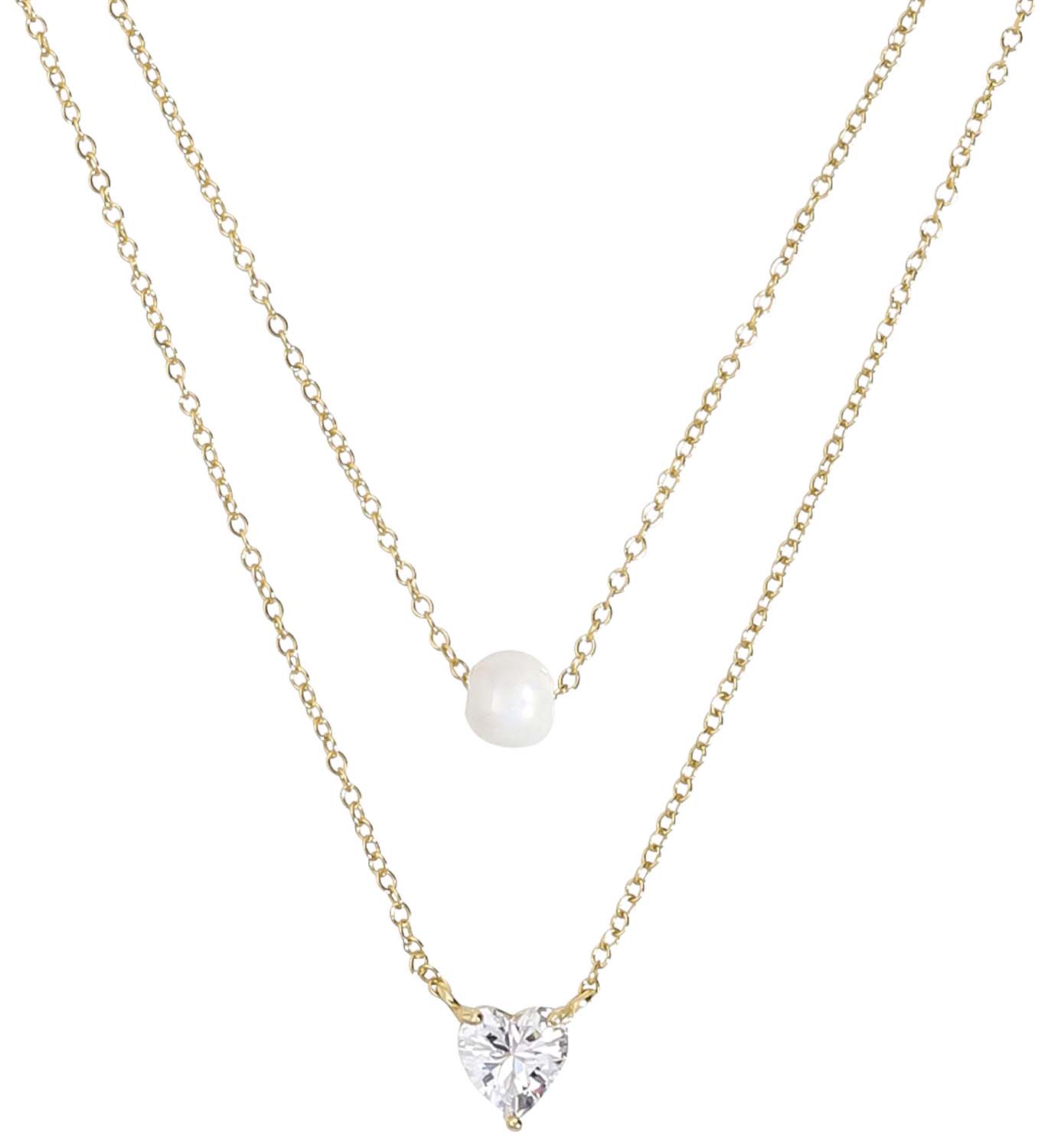 Layering Kette - Golden Love Layering Kette - Golden Love