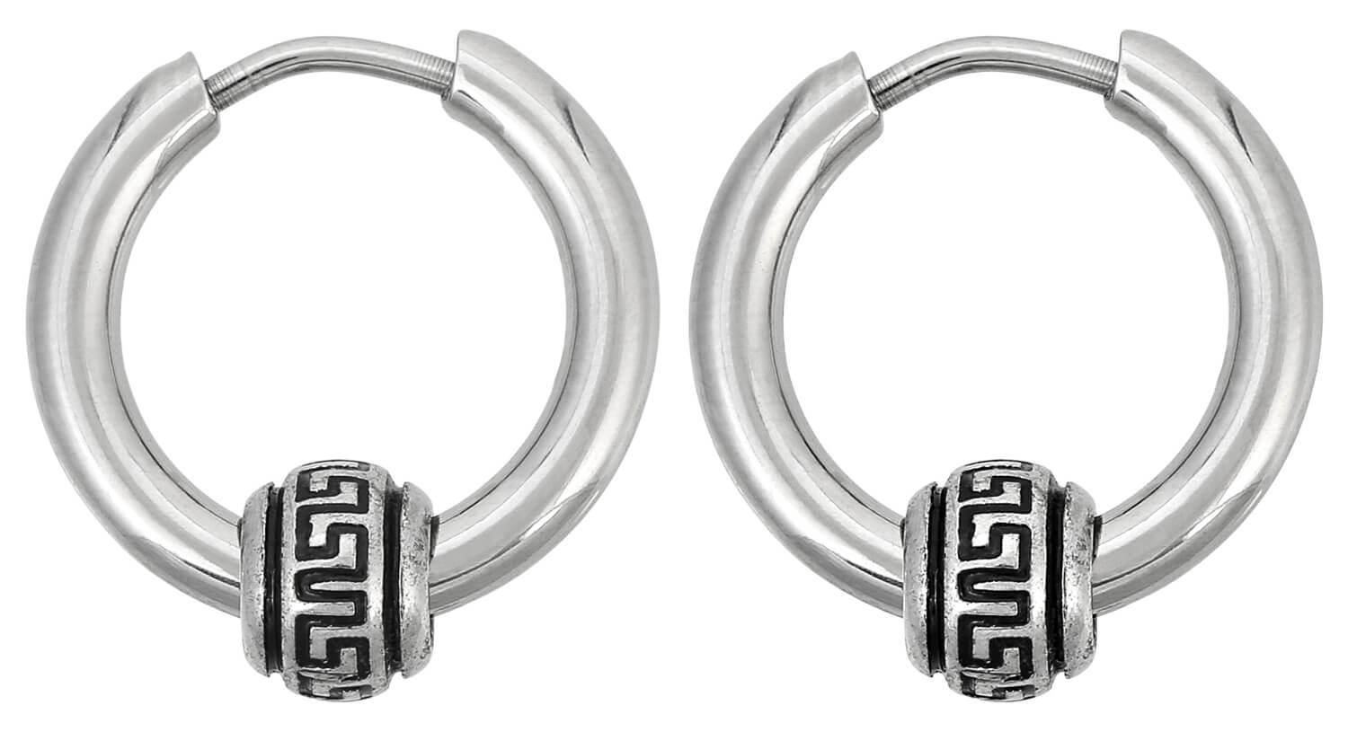 Creoli Uomo - Silver Click