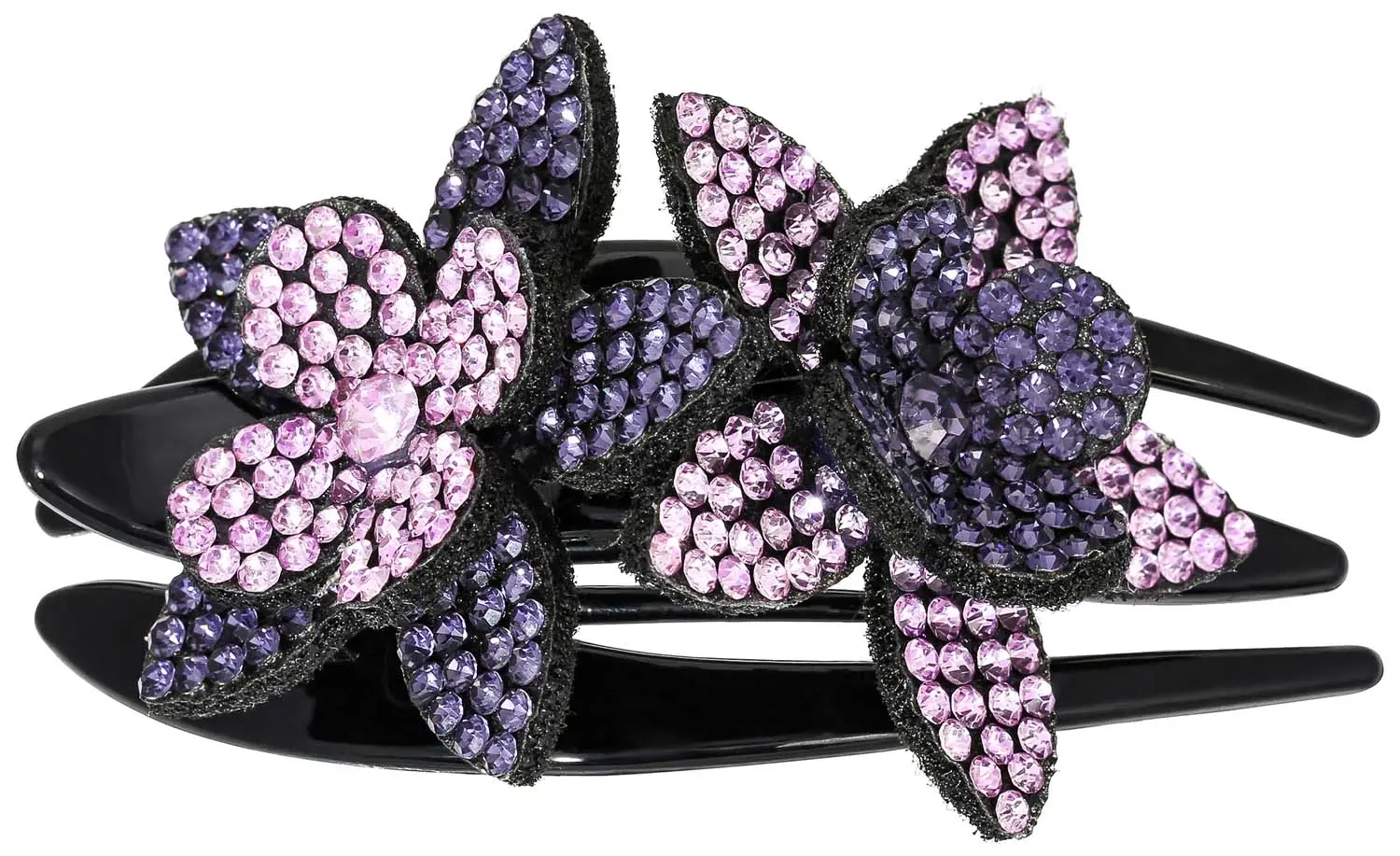 Haarspange - Purple Flower
