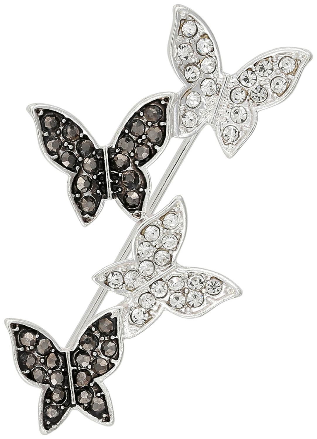 Broche - Silver Butterfly