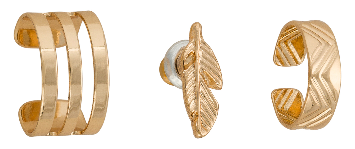 Ear cuffs - Indian Gold