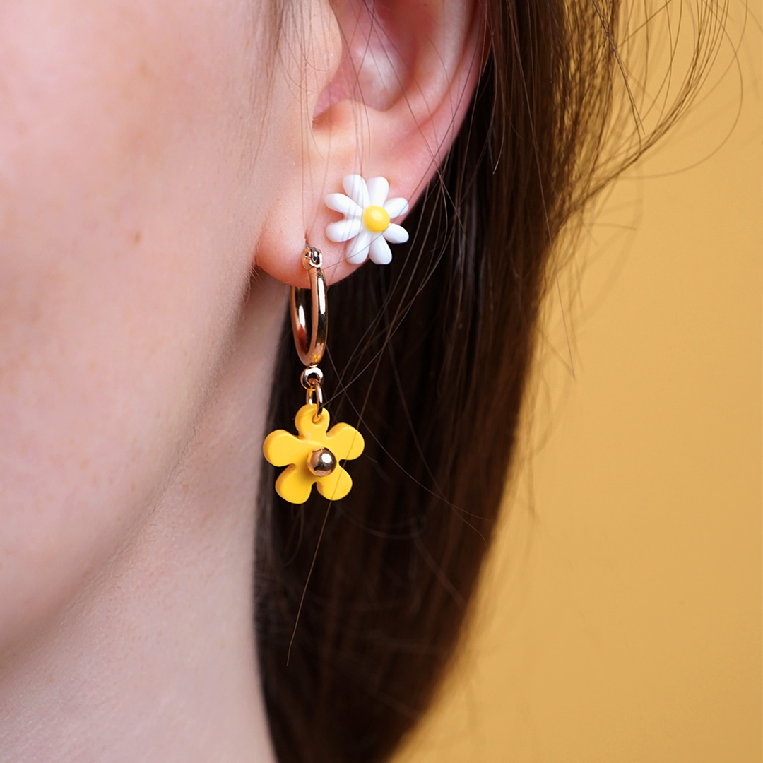 Set de pendientes - Colorful Flower