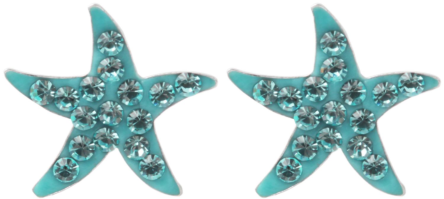 Boucles d'oreilles - Blue Starfish