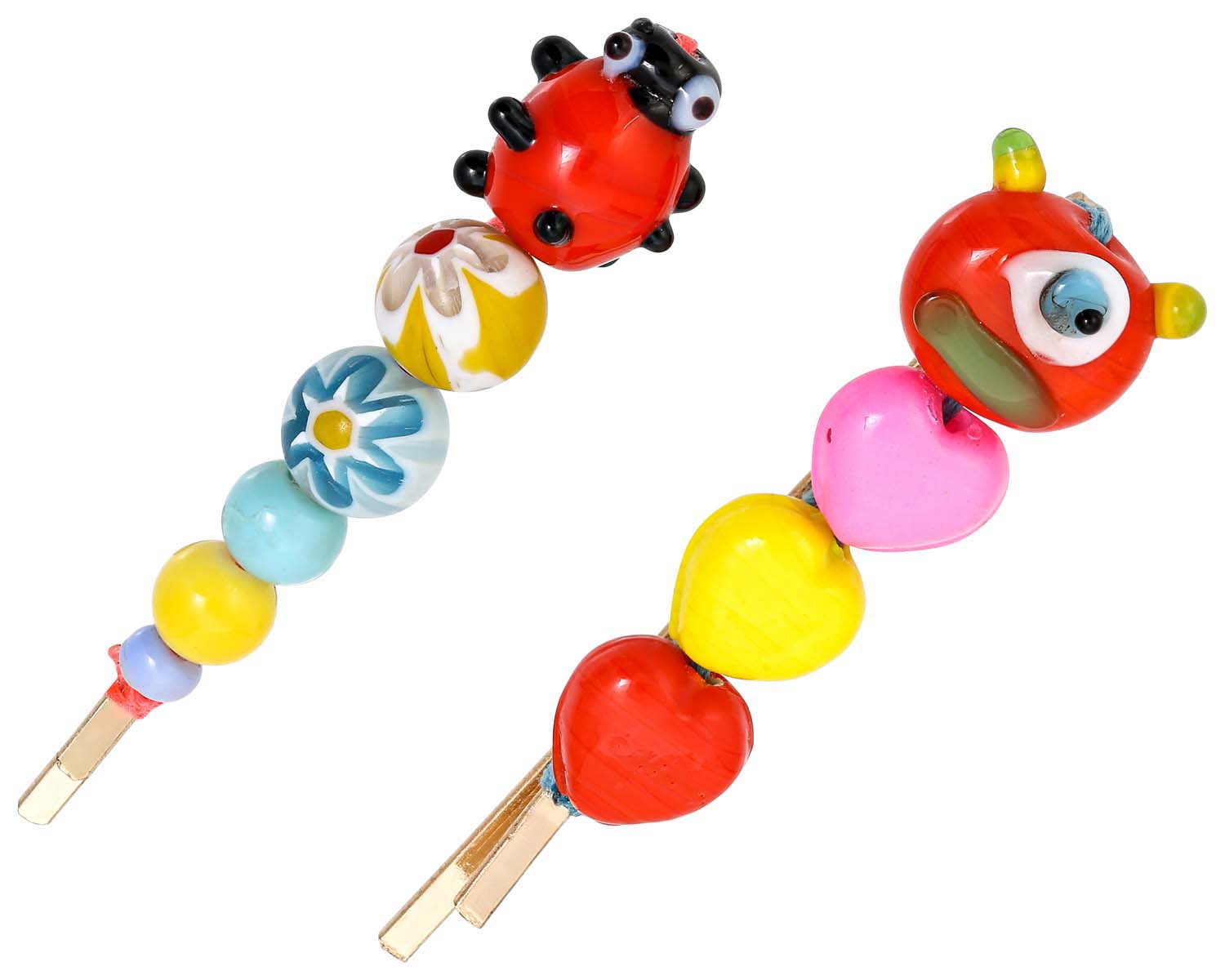 Haarspeld - Colourful Ladybug