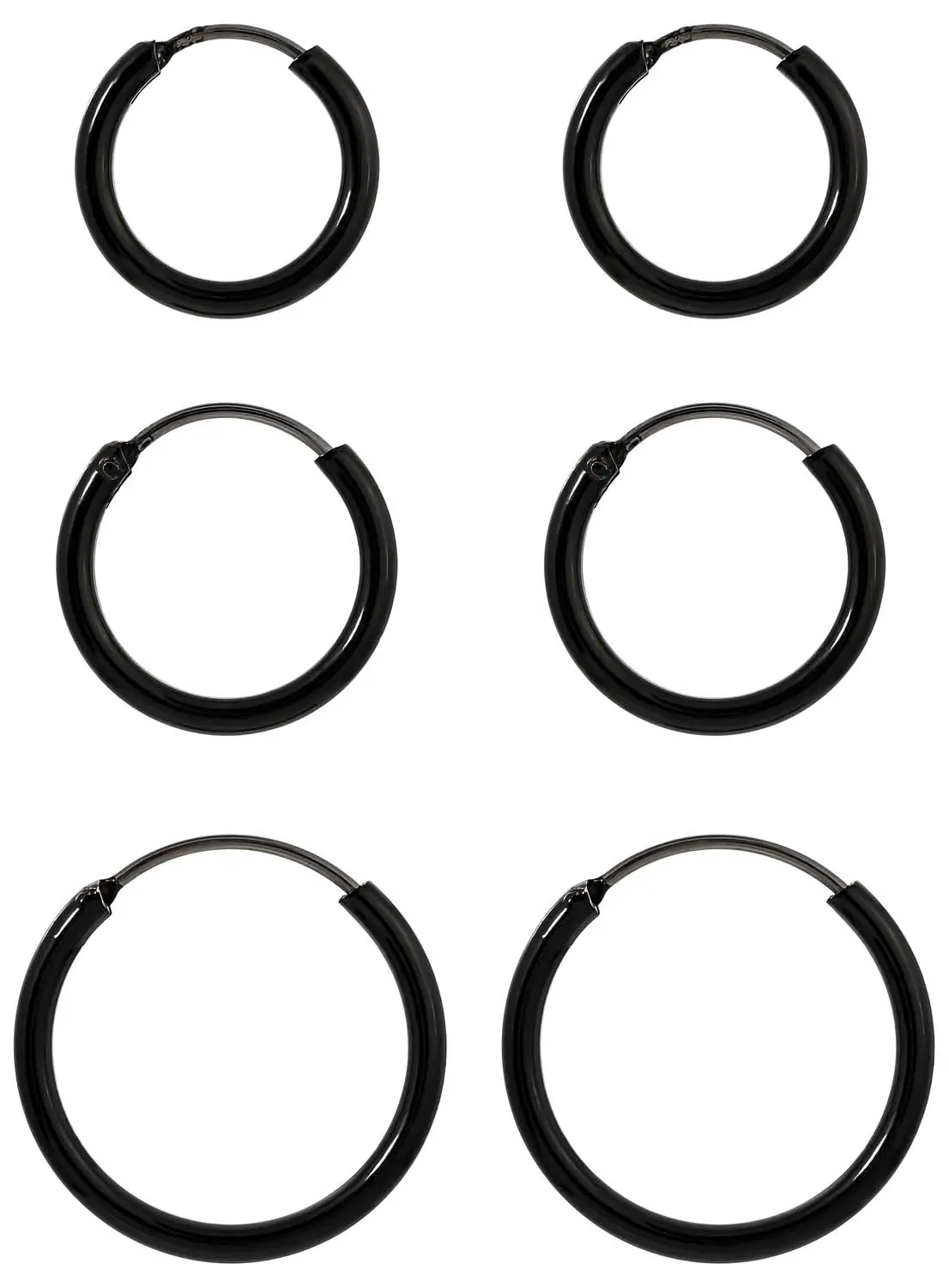 Set di creoli - Mini Black