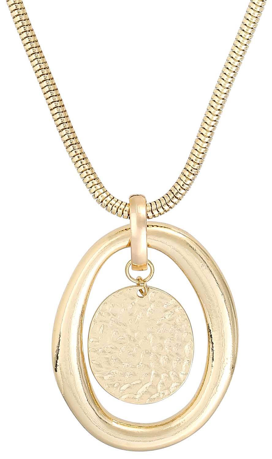 Collier - Golden Oval