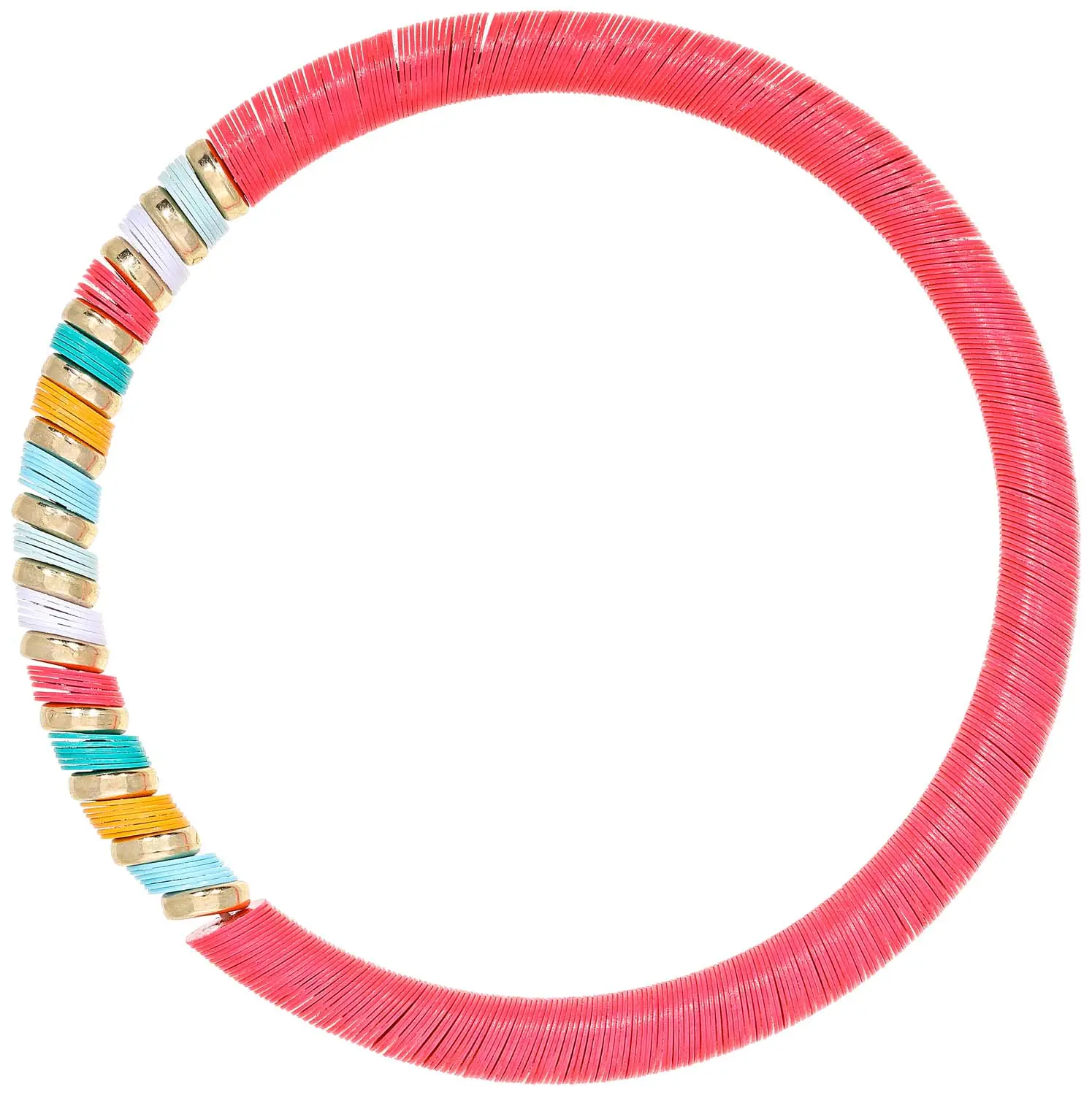 Armband - Pink Discs