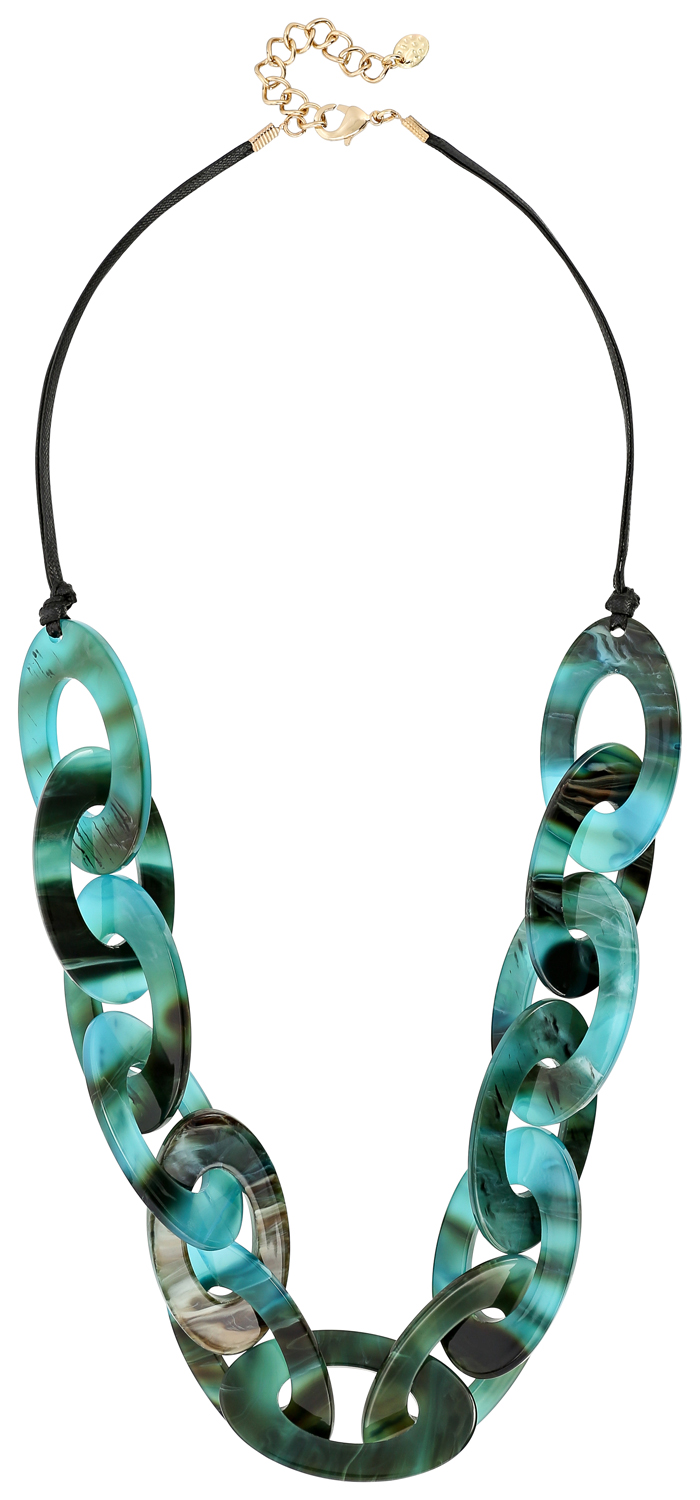 Ketting - Glossy Blue Ketting - Glossy Blue