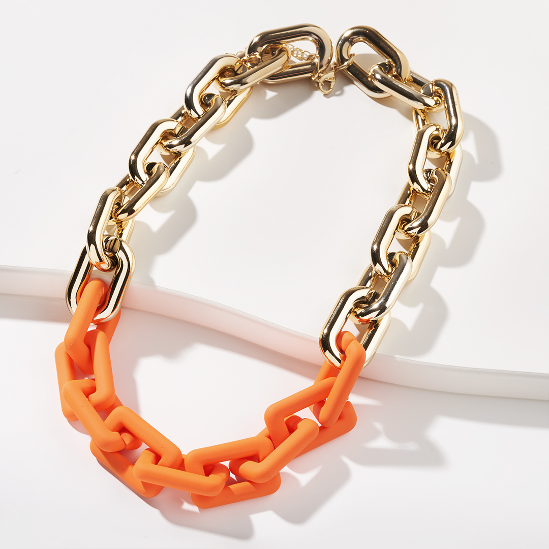 Kette - Orange Statement