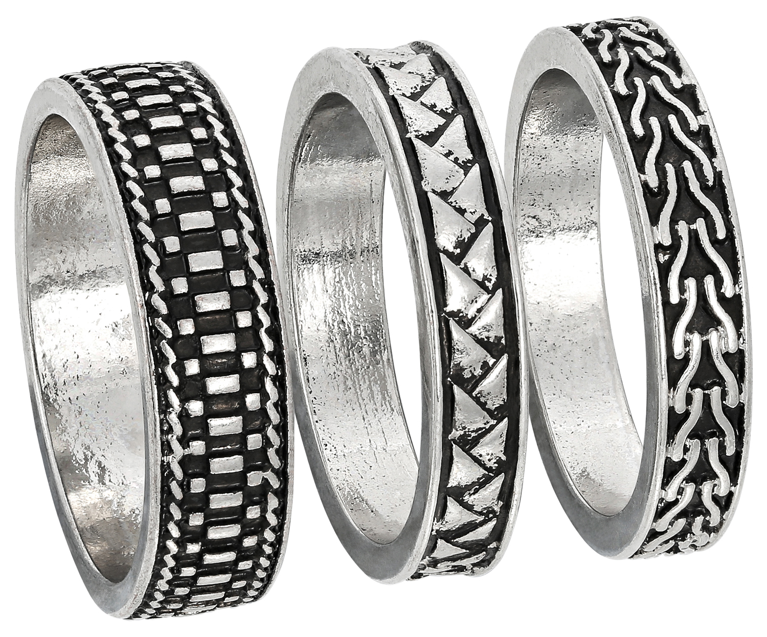 Herren Ring-Set - Graphic Passion