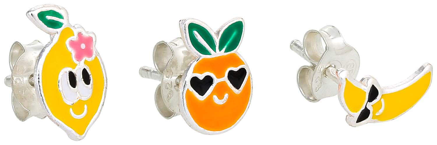 Ensemble de boucles d'oreilles - Tropical Fruit Ensemble de boucles d'oreilles - Tropical Fruit