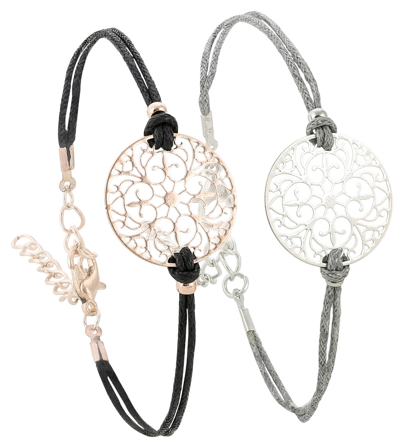 Braccialetto - Ros&eacute; and Silver
