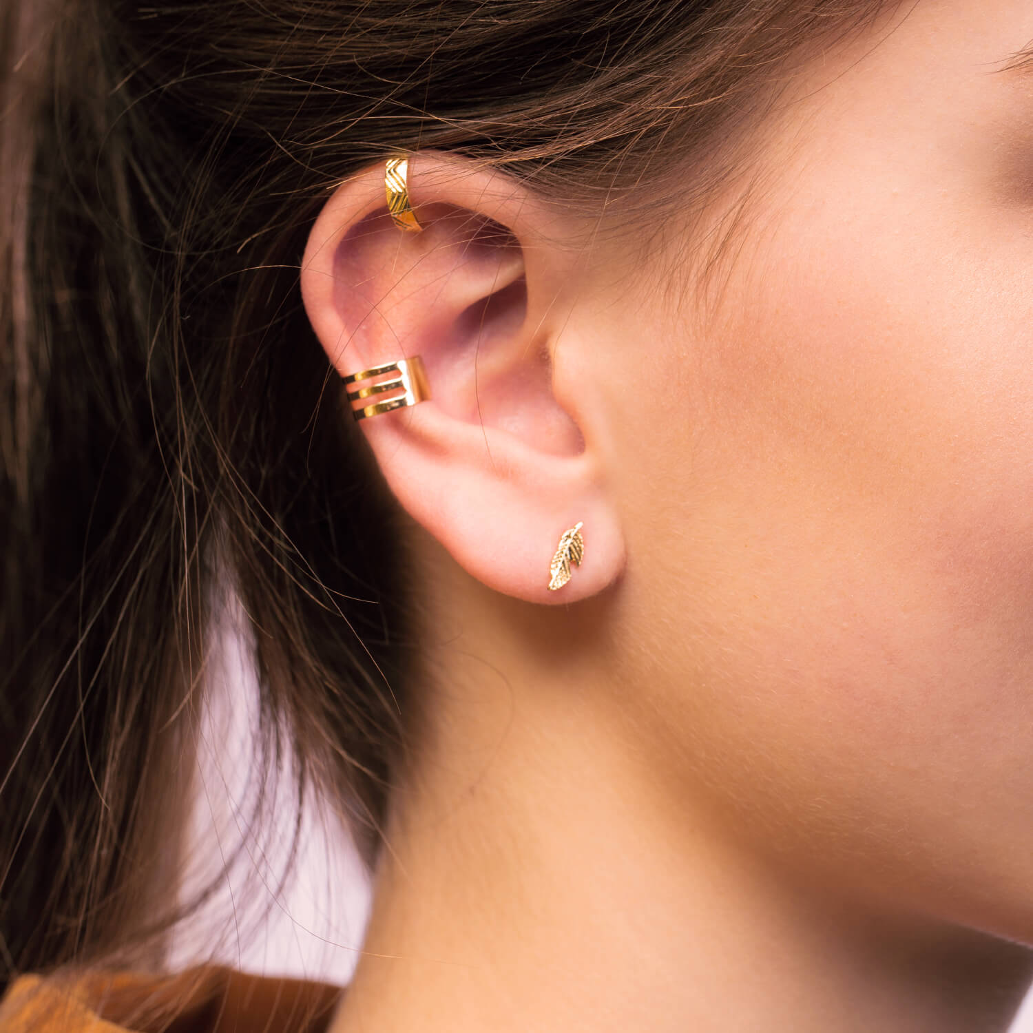 Ear cuffs - Indian Gold