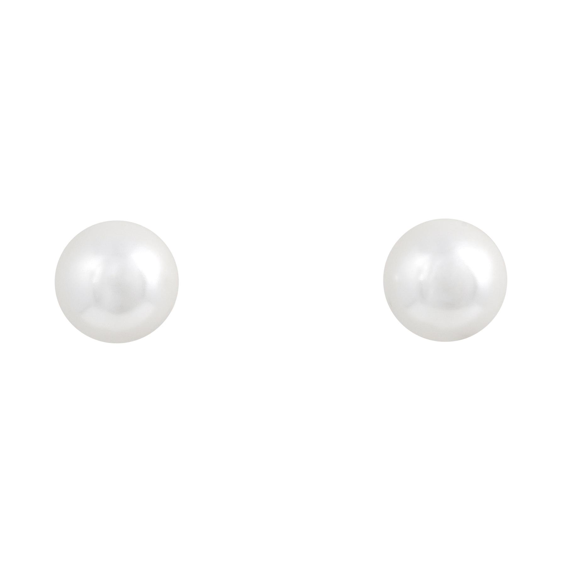 Stud Earrings - Creamy Pearl Friends