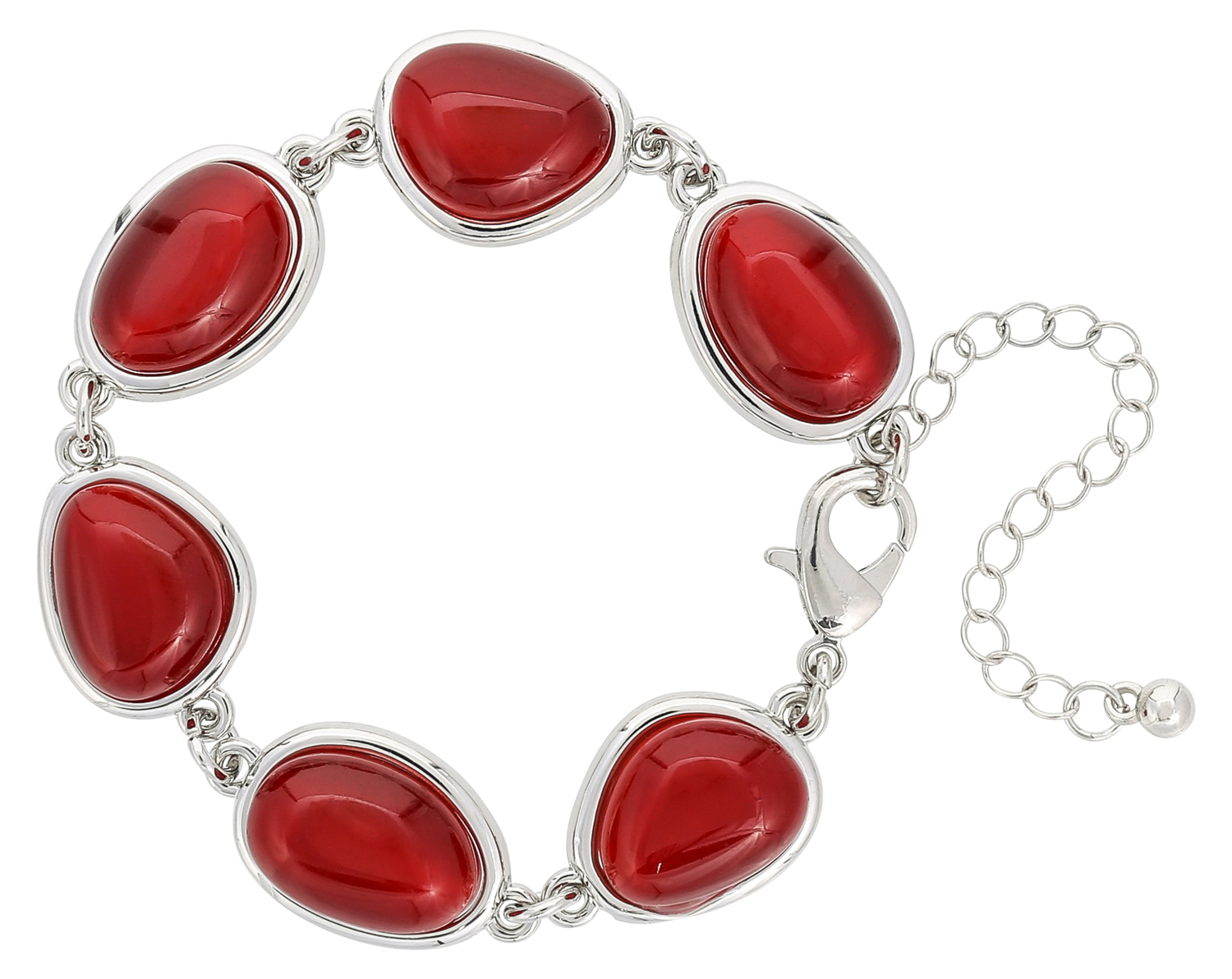 Bracelet - Red Cat Eye