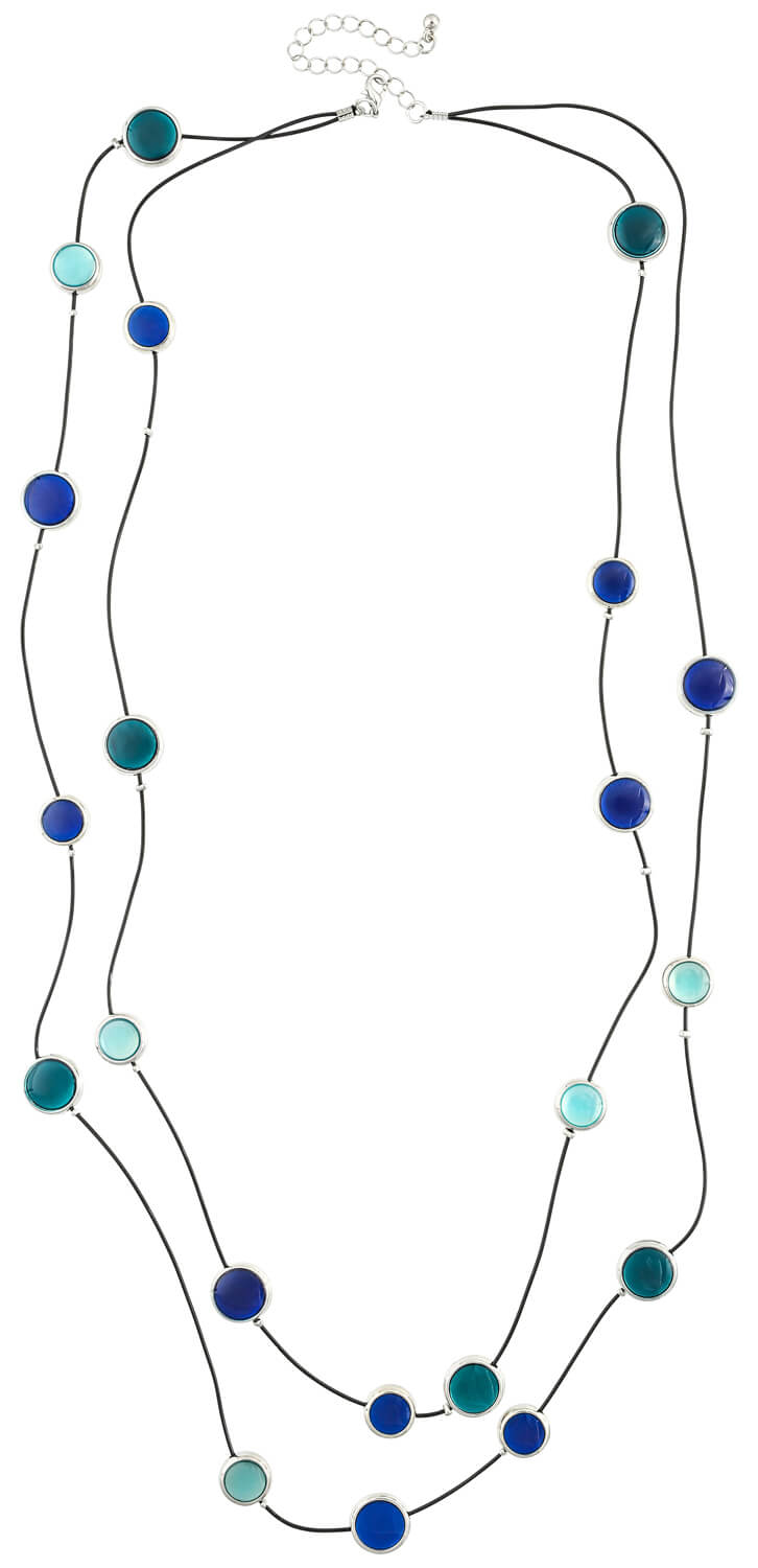 Collier multirangs - Blue Orbit Zubehor, Schmuck, Halskette, Halskette mit Perlen, Kopfhörer